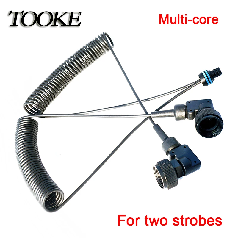 Dropshipping Useful Scuba Double L-type Multi-core Optic Cable Diving Underwater Equipment Fiber Optic Cable Price