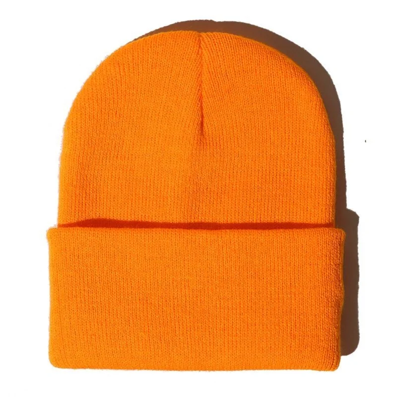 BSCI Certificate Cheap Solid Color  Men 100 Acrylic Custom  Knitted Beanie Hat for Winter