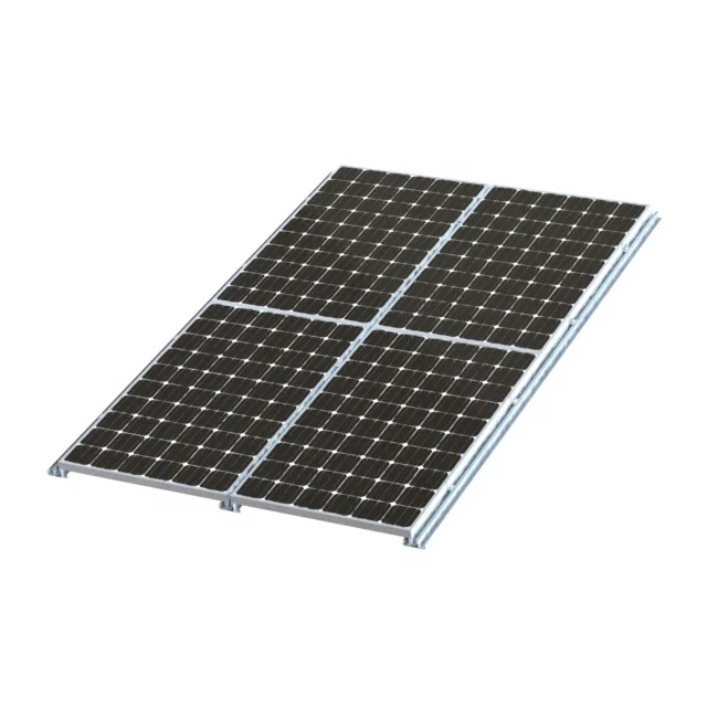 Factory Solar Roof Top Panels Waterproof Bipv Bracket Rails System