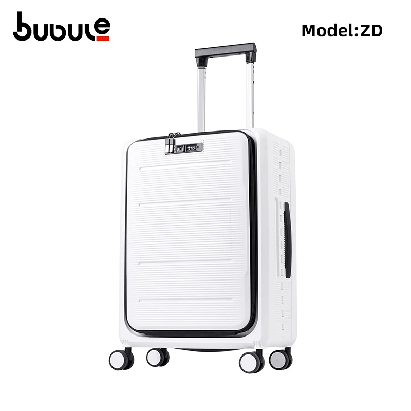 20 дюймов передний открытый полипропиленовый жесткий чехол для переноски складная тележка багажа ноутбук карманный дизайнерский