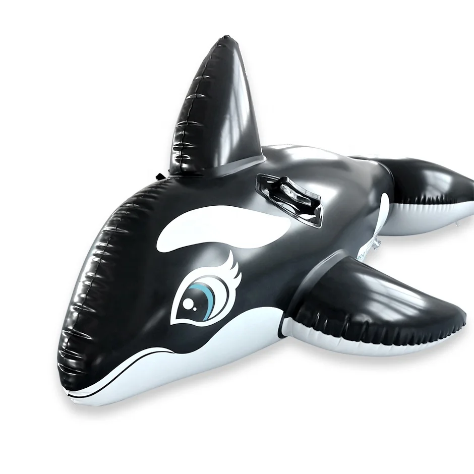 Kids and Adults Dolphin Whale Shark Amazon Hot sale PVC Inflatable Ride-On Pool floats