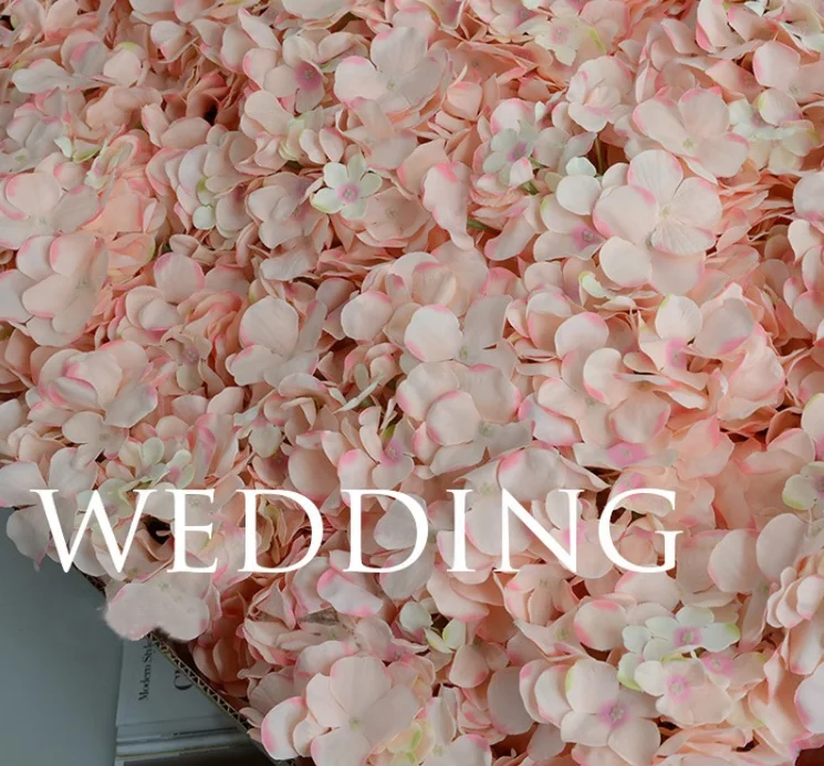 Wholesale 22colors hydrangea artificial flowers for wedding decoration