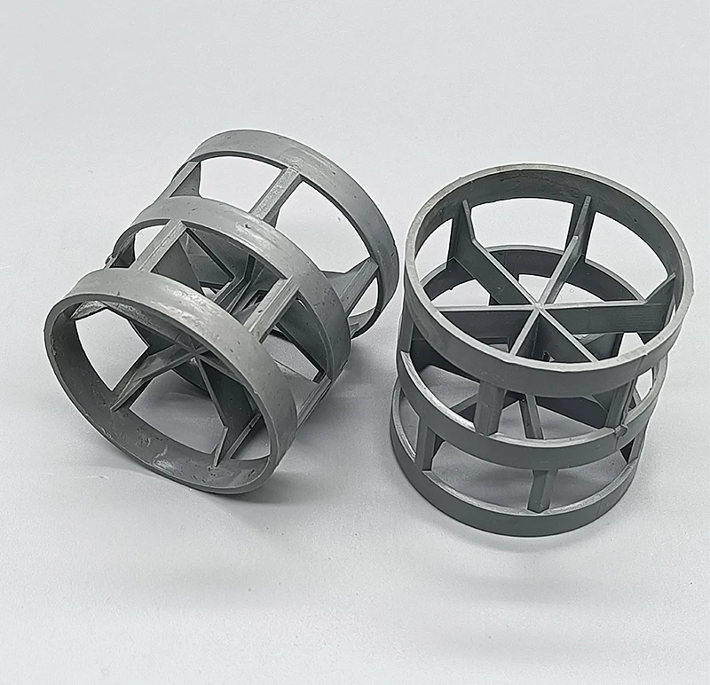 Polypropylene PP PE  PVC PTFE PVDF Plastic Random Packing PP Pall Ring