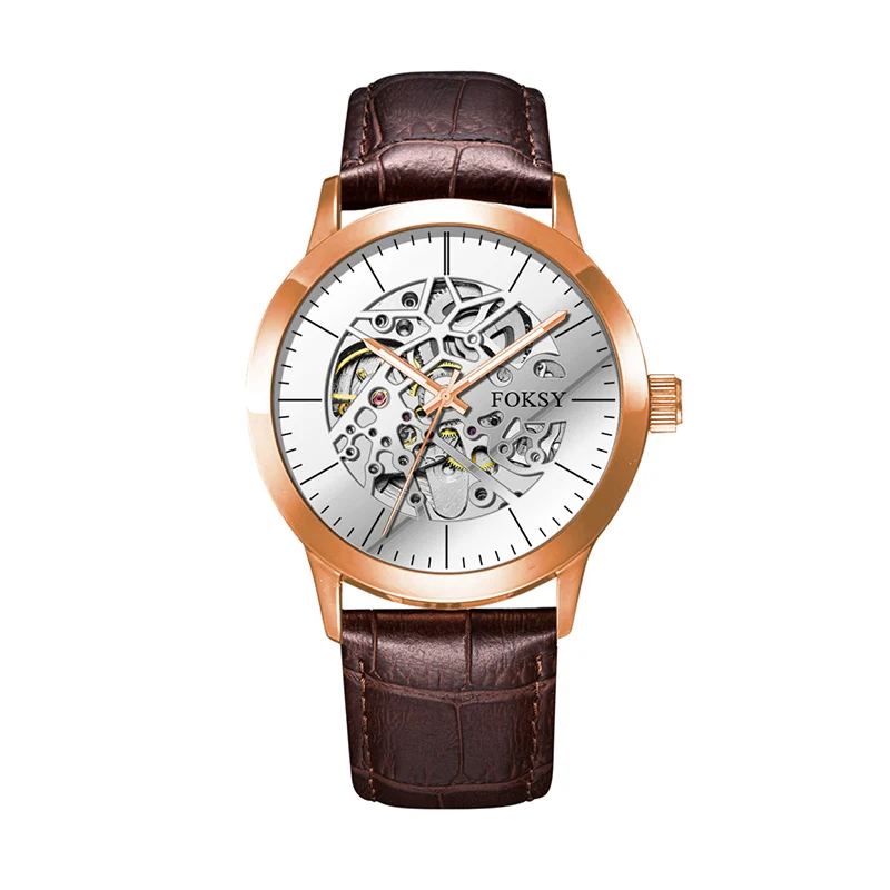 Hot Sale Automatic men simple watch Luxury OEM  Private Label Mesh Band Luxury Watch