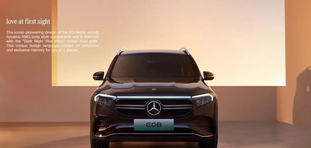 2024 Mercedes Benz Eqb Pure Electric vehicle used Electric Compact SUV Car 2/4 Wheel Drive New Energy Car