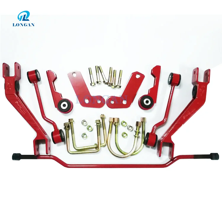 Red Rear Space Arm Stabilizer Sport Kits Sway Roll Bar For M-Ux Car Accessories