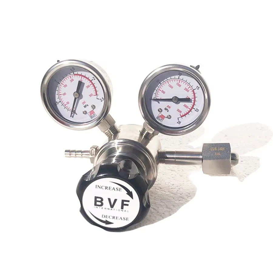 BVF BP2 из нержавеющей стали поршневой индукционный клапан обратного давления газа