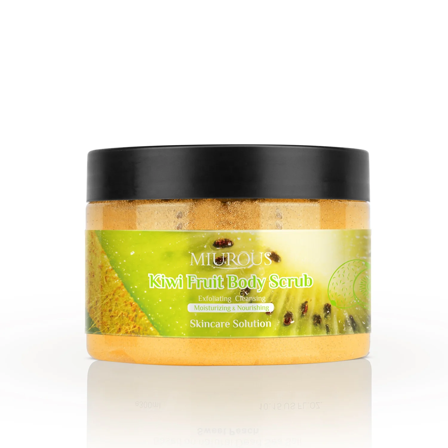 Custom Logo Korean Dead Sea Salt Body Scrub Watermelon Coconut Sugar Exfoliating Scrub