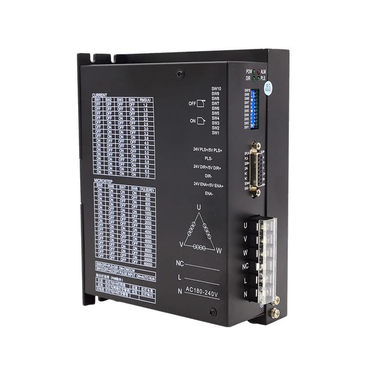 Nema 43 stepper motor  driver 110mm stepper motorand driver 3DM2270MH