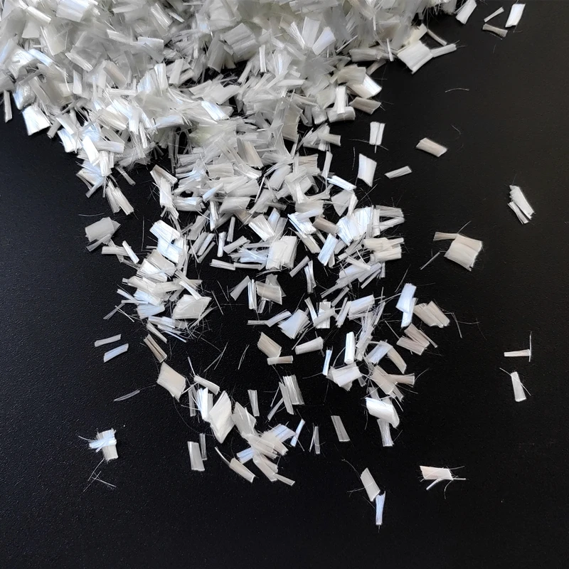 Synthetic Nylon fibers for reinforcement PA66 staple fiber