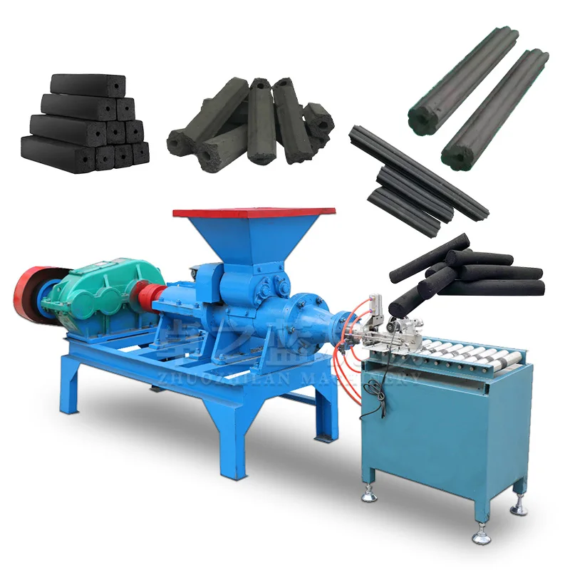 Cheap price coal stick coconut shell charcoal powder manual briquette extruder charcoal machine compressed coal machine