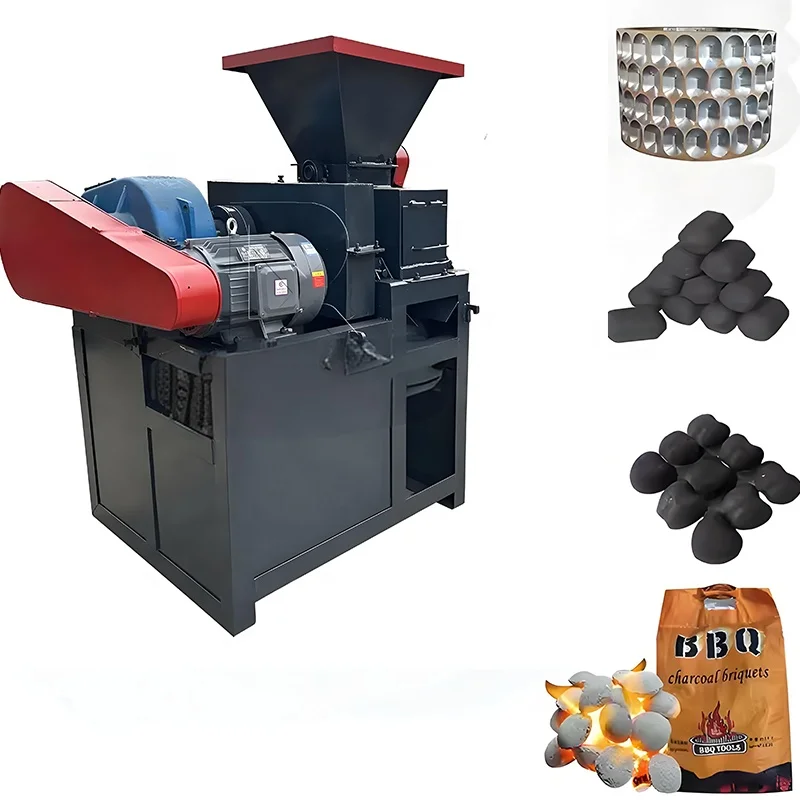 small scale briquettes ball press machinery coal slag charcoal briquette pressing making machine price