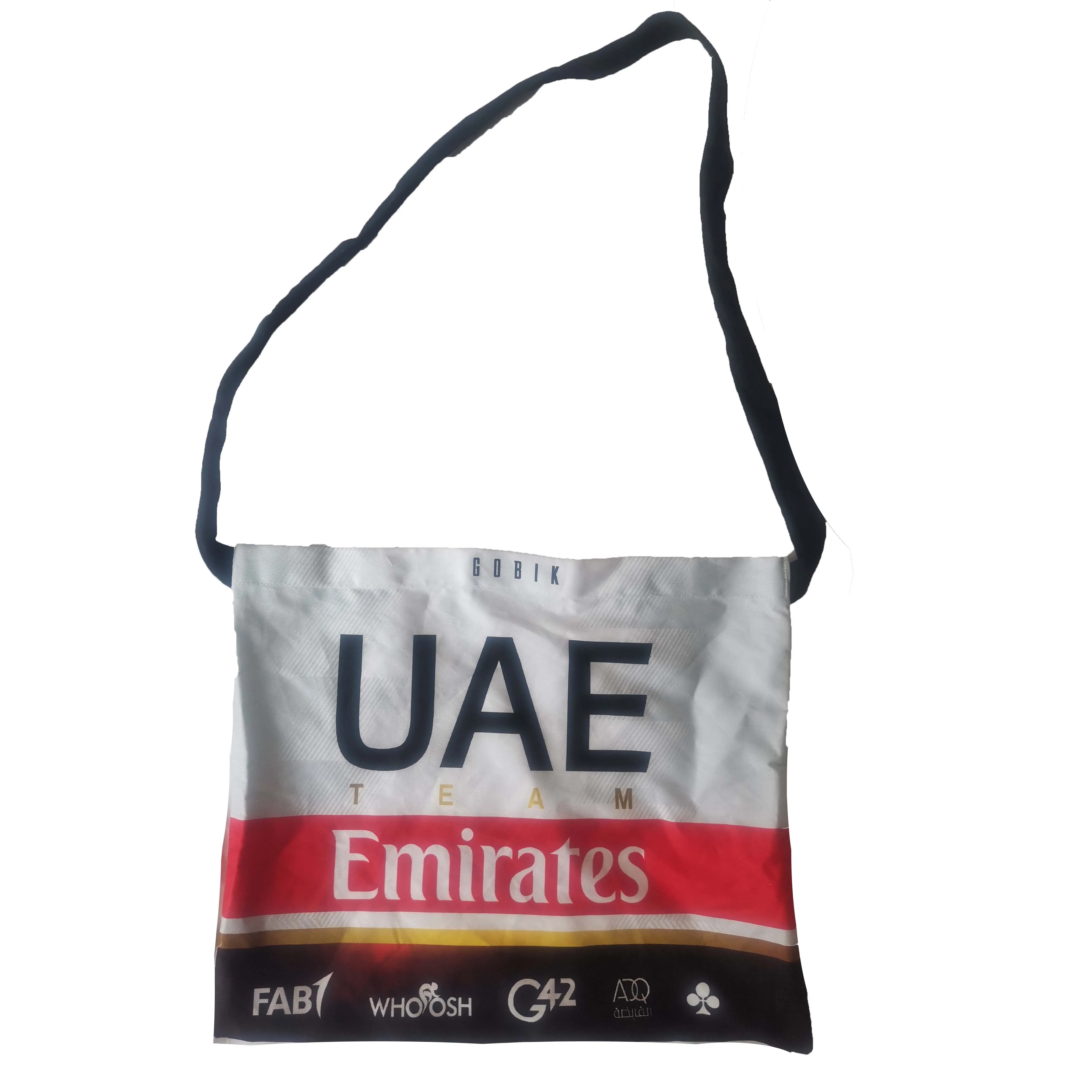 Adjustable Seat Belt Digital Silk Printing Outdoor Mountain Bike Race Shoulder Food Feeding Cycling Musette Bag