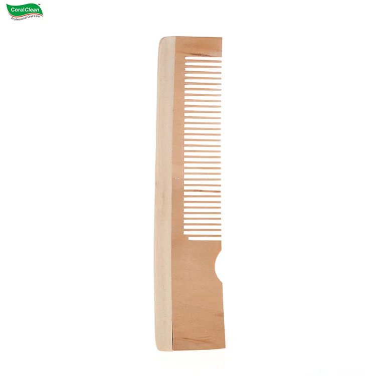 Bamboo  Nature Wooden Hair Comb Bamboo Comb Private Label Brand Comb for Home Travel