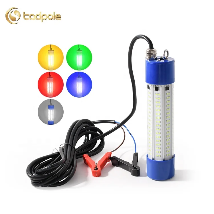 Fishing Light Green Led Underwater Super Waterproof Night Fishing Light Lure For Attracting Bait And Fish Deep Drop Underwater