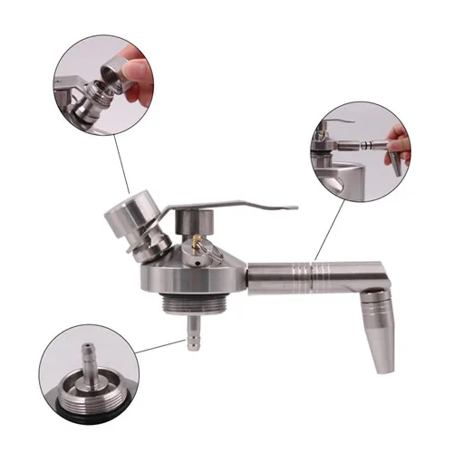 Cold brew 75psi release valve safe travel stainless steel 2l insulated 64oz double wall nitro coffee maker