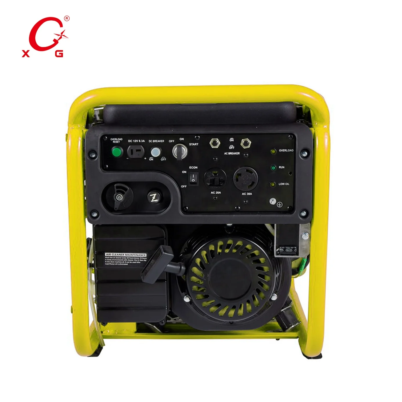 Silent Portable 4.3kVA Gasoline Generator Open Frame Remote Start GS CE Inverter Generator 3500W Digital Outdoor Mini Generator