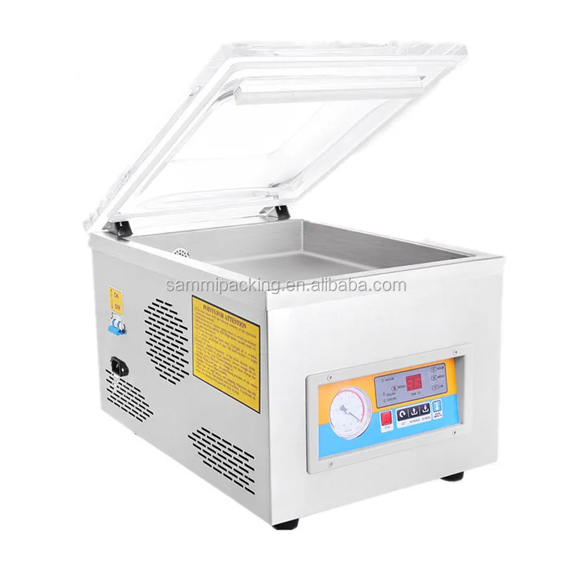 New dz-260b table vacuum packing machine for beef/sea food/meat