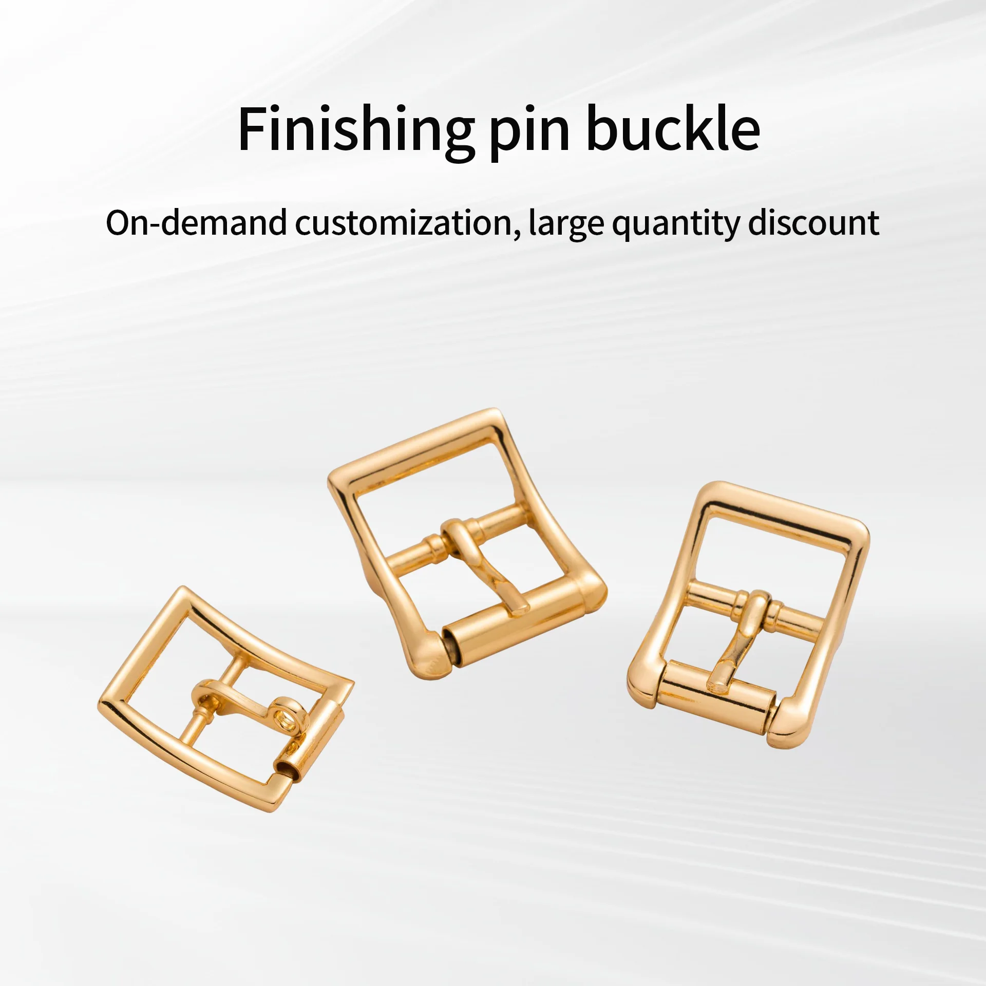 Wholesale Adjustable Pin buckle Decorative Durable Belt buckle for Garment Handbag Webbing