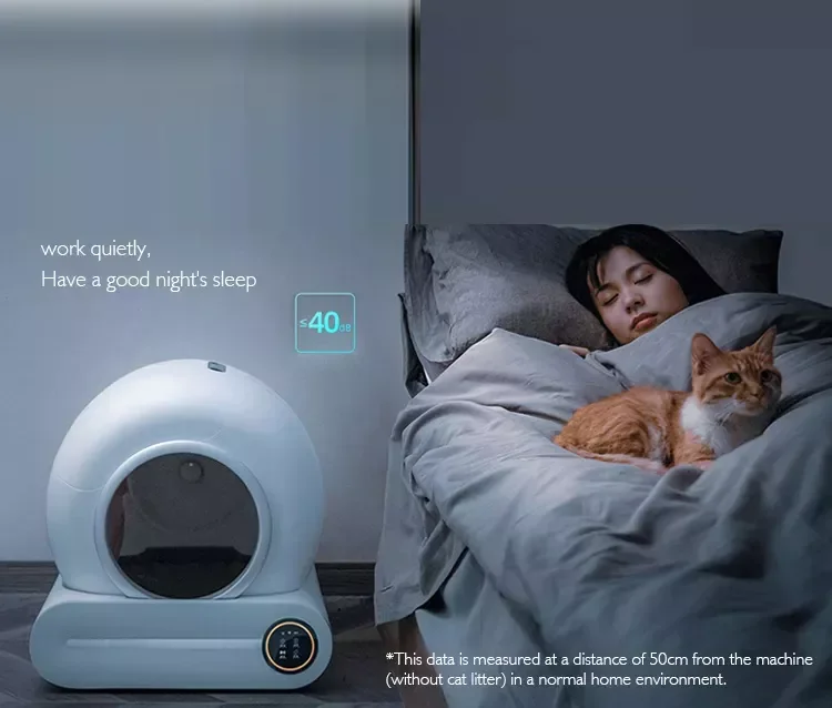 Auto Electric Cat Toilet Tuya APP Self-cleaning Smart Pet Automated Robot Cat Litter Box For Cats