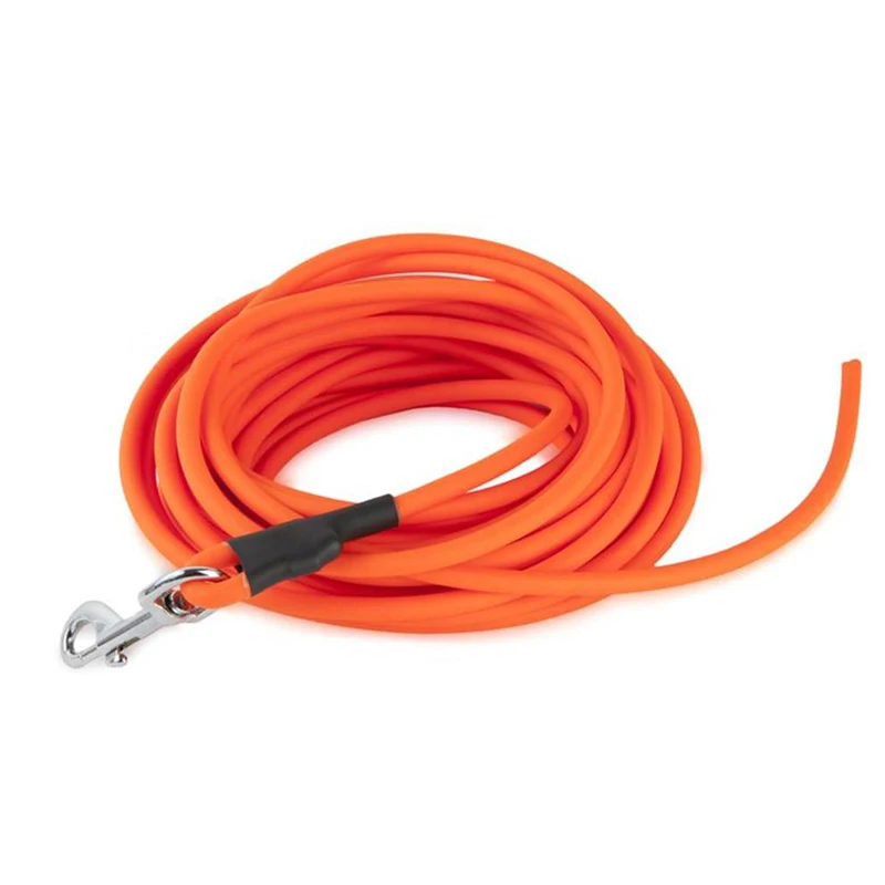  Waterproof Pvc Round Dog Rope Lead Long Training Leash Durable PVC Coated Chew Proof 5M 10M