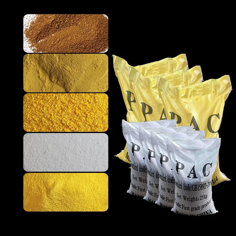 Polyaluminum Chloride PAC Cas 1327-41-9 Factory Price Spray Type 28-30% Pac Poly Aluminium Chloride for Water Treatment Chemical