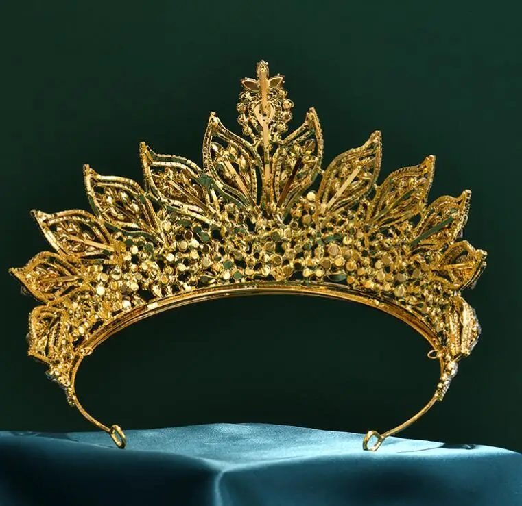 Cross-border Europe The United States High-end Luxury Zircon Design Wholesale Girls Tiaras And Crowns Cheap Tiara