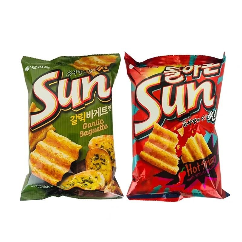 Good Quality Korean Hot selling Chips And Packaged  Corn Crunchy Chips exotic Snacks