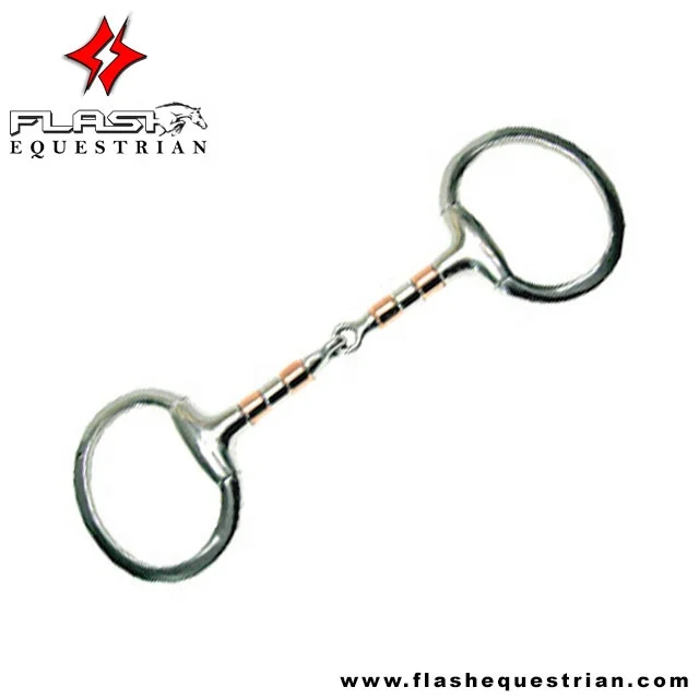 High Quality Loose Ring Snaffle D Ring Horse Bit One Side Twist Mouth Stainless Steel Western Dutch Gag Bit Manufacturer