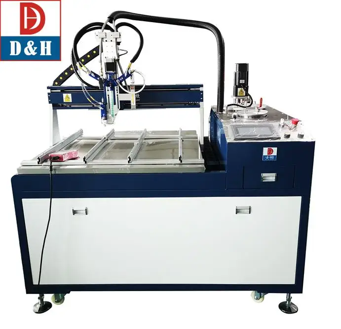 3-Axis Automated glue silicone paint dispenser epoxy resin PU precision dispensing robot machine for fluid dispenser
