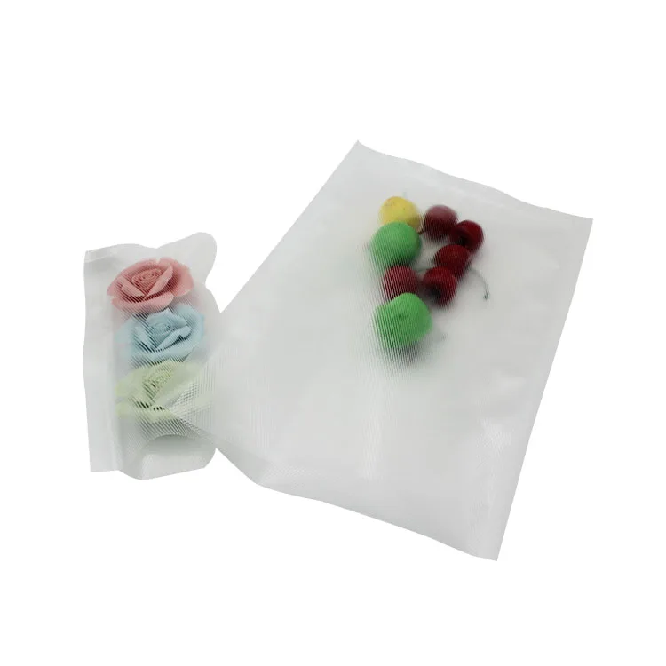 
Frozen Food Nylon Vacuum Embossed Bagging Film Rolls and Safety Food Grade Packaging Package Vacuum Bag 