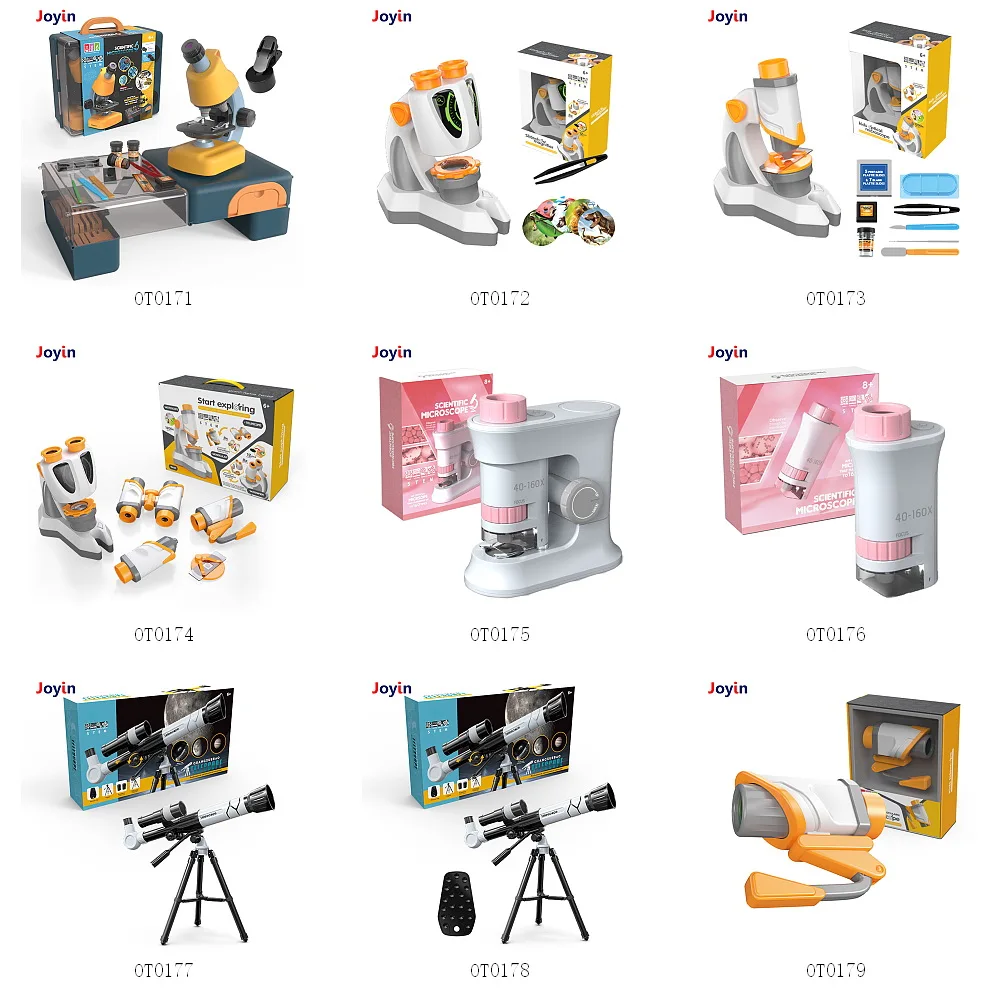 Мини-светодиодный микроскоп ручной научный Детский обучающий стебель для начинающих портативный ЭКСПЕРИМЕНТАЛЬНЫЙ НАБОР подарки