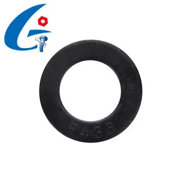 
China supplier Carbon steel black oxide F436 flat washer 