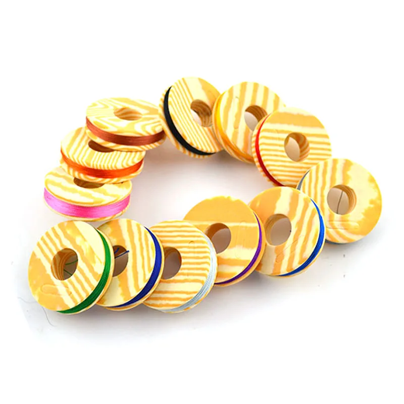 fishing rod building thread line powerful fishing rod guide ring tying thread diy repair refit re-assemble fishing rod thread