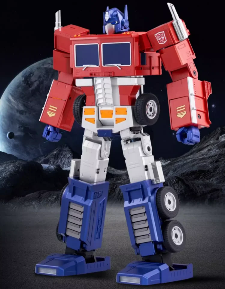 robosen voice control Mobile APP control Automatic deformation   Hasbro Transformers Optimus Prime Intelligent Programming Robot