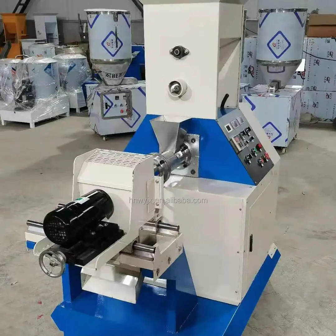 WEIYAN small floating fish feed extruder pelletizer maker machine for shrimp,fish,crab,eel,catfish