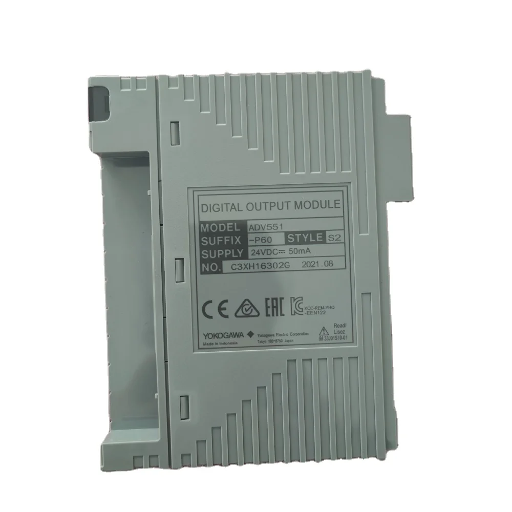 Yokogawa Dcs is 100% origin and new ADV551-P60 Analog input Module