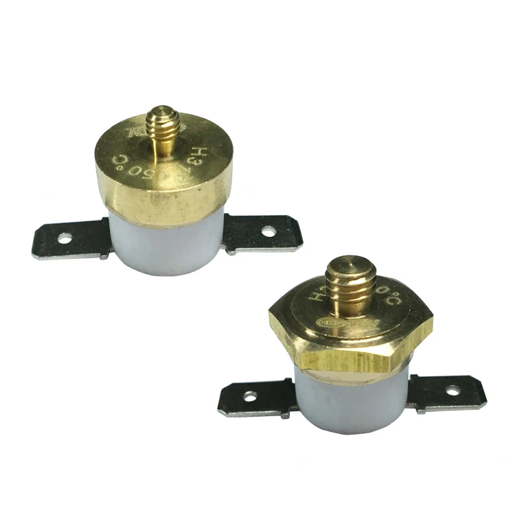 ksd301 ceramic high temperature switch 250v 16a with CQC TUV UL ROHS certificate H31 bimetallic thermostat