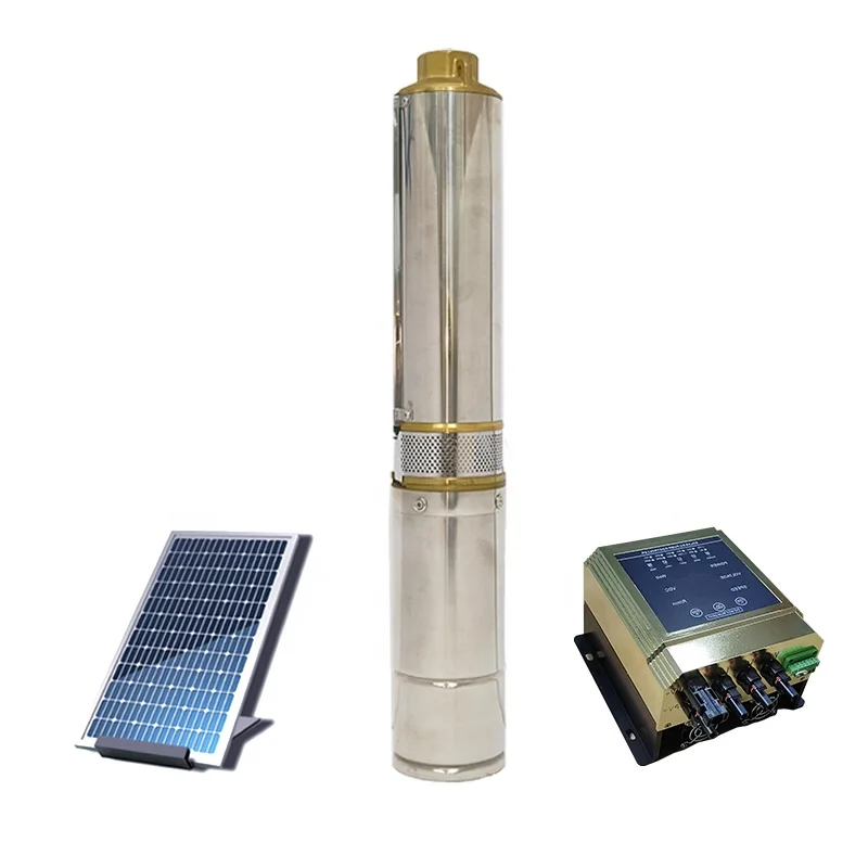 4inch 1500W 120V solar dc pump deep well submersible pump for domestic use