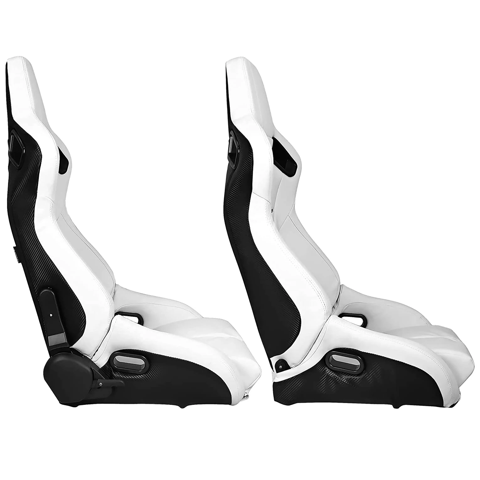 JIABEIR 1095 Universal Driver Car High Quality Leather Adjustable Sport Simulator Gaming Sim Racing Seats