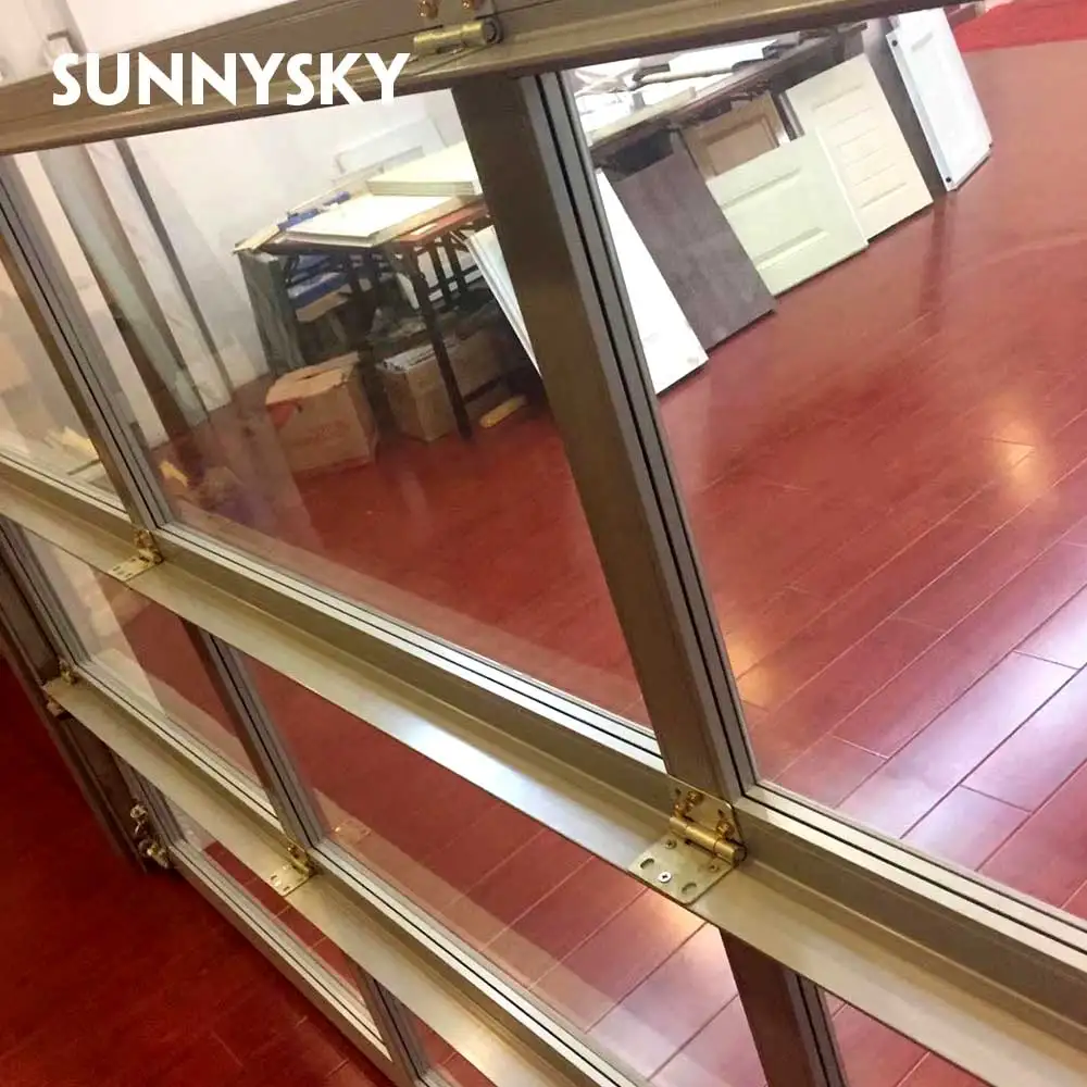 
Cheap interior aluminium garage door sectional 