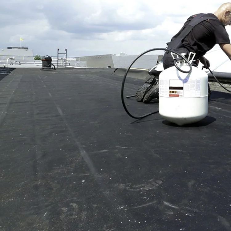 Building Waterproof Rubber Materials 2mm EPDM Roofing Membrane 8m Width EPDM Rolls