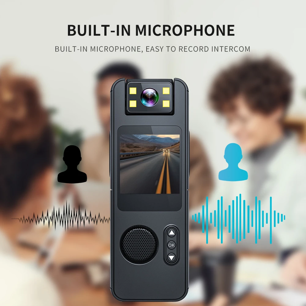 Ultra HD 4K Mini Camera WiFi Portable Small Digital Video Recorder Body Cam Infrared Night Vision Miniature Camcorder