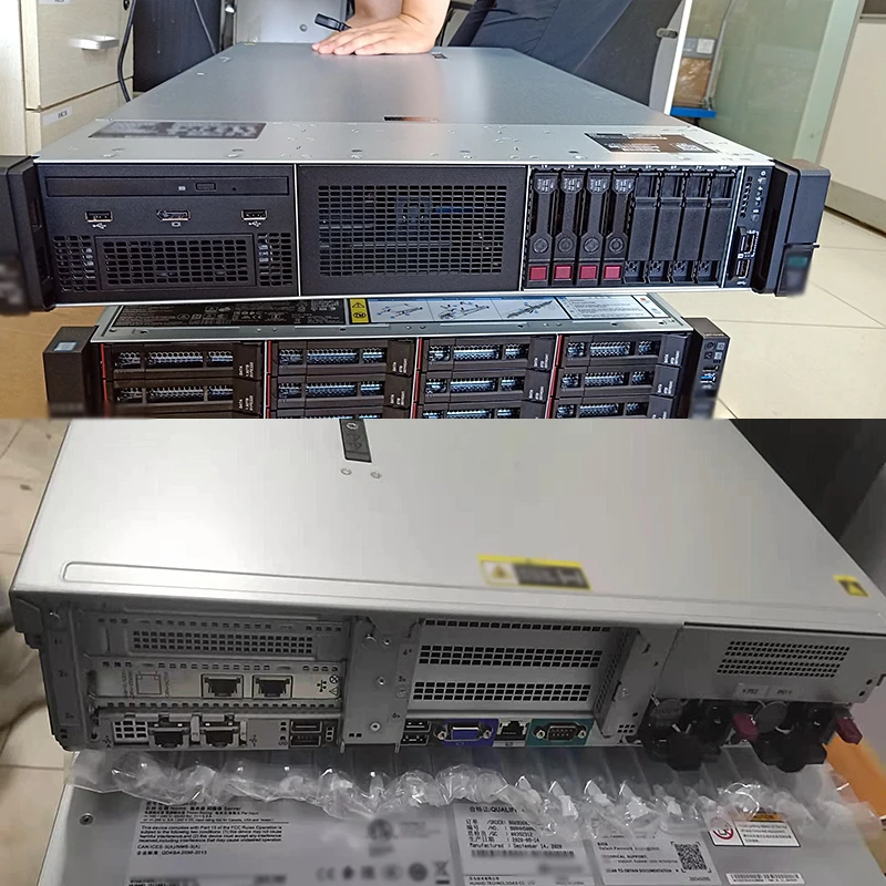 Серверный P11949-L21 DL560 Gen10 2U Intel Xeon Gold 6240L 727055-B21 X710-DA2 P00924-B21 32 ГБ P18424-B21 960 SSD в носке