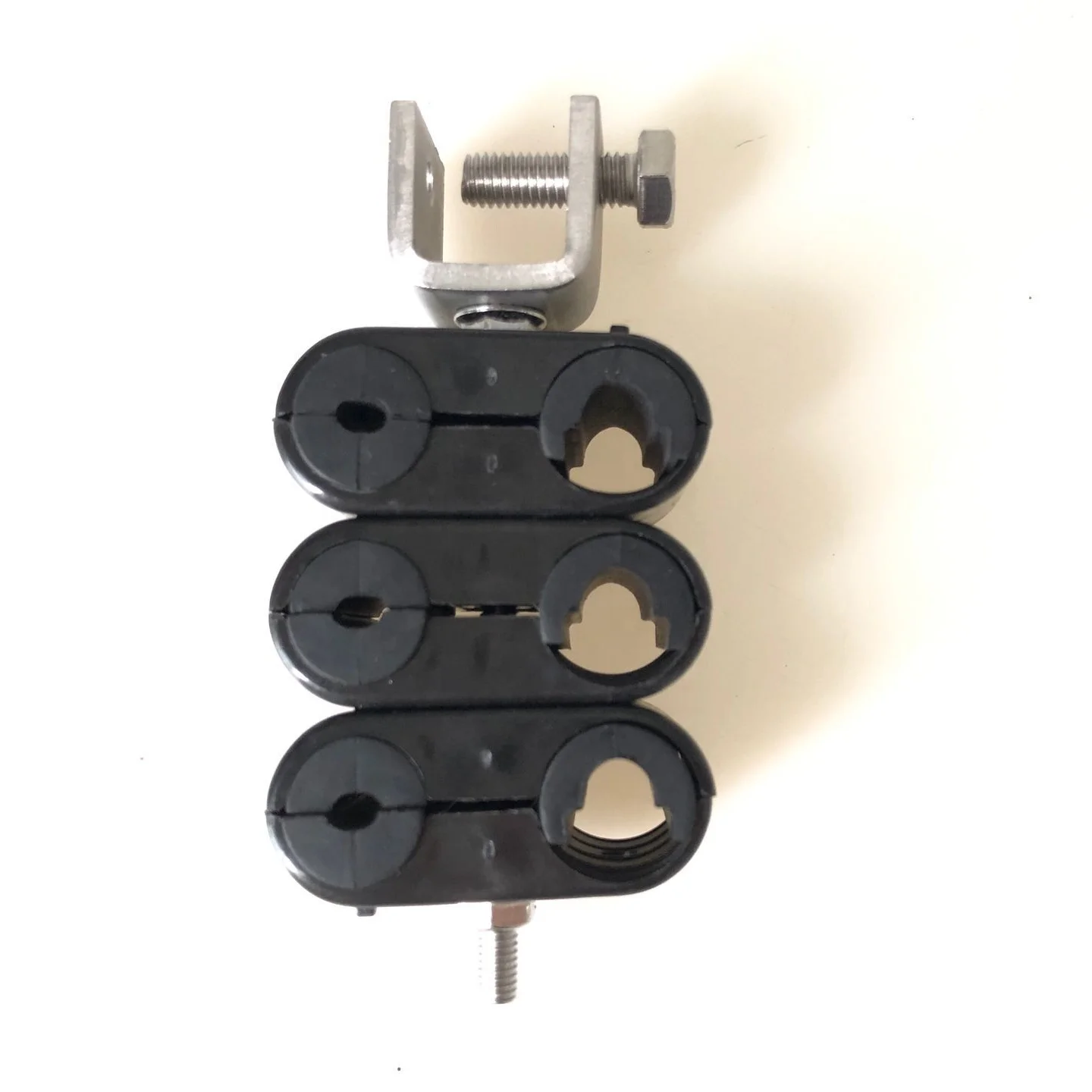 Fiber clamp , cable clamp , feeder power  clamp 3fiber  3power 2X25mm2