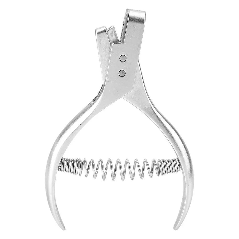 Sewing Clamp Pliers Garment Cutting Tool,Stainless Steel Cloth Leather Notched Cardboard Pattern Single Proofing Pliers