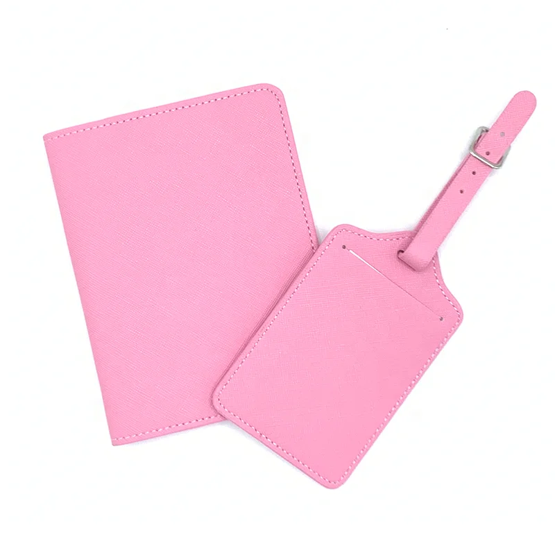 2023 ECO New Passport Holder Cover PU Leather Travel Wallet Case Organizer Passport Sets for Gift