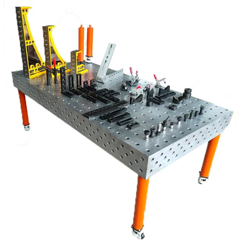 China new Design 3D welding table rotating 3D welding table and welding fixtures Nitriding and customization options available