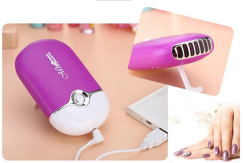 
Lash Charing Tools Personalised Air Conditioning Rechargeable Usb Dry Private Label For Eyelash Extension Mini Fan 