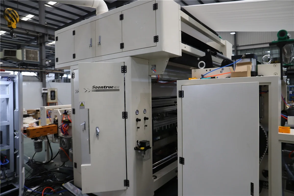 Automatic embossing cutting facial tissue paper making machine prices